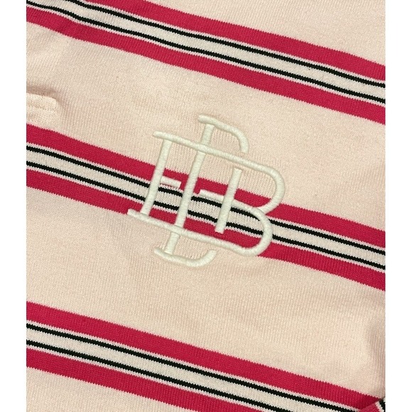 Dairy Boy The American Rugby Shirt Palm Beach Pink M/L Long Sleeve Embroidered - Picture 7 of 15
